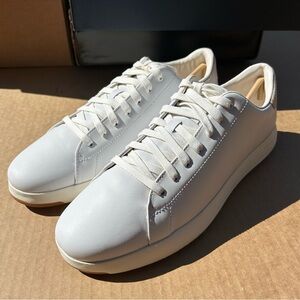 Cole Haan Hann White Grandpro Tennis Sneakers Size 10.5